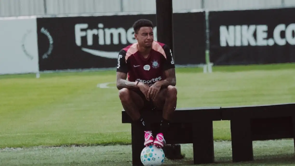 Jesse Lingard no CT Joaquim Grava; Corinthians se prepara para duelo contra o Coritiba - Foto Davi Bittencourt Time do Povo