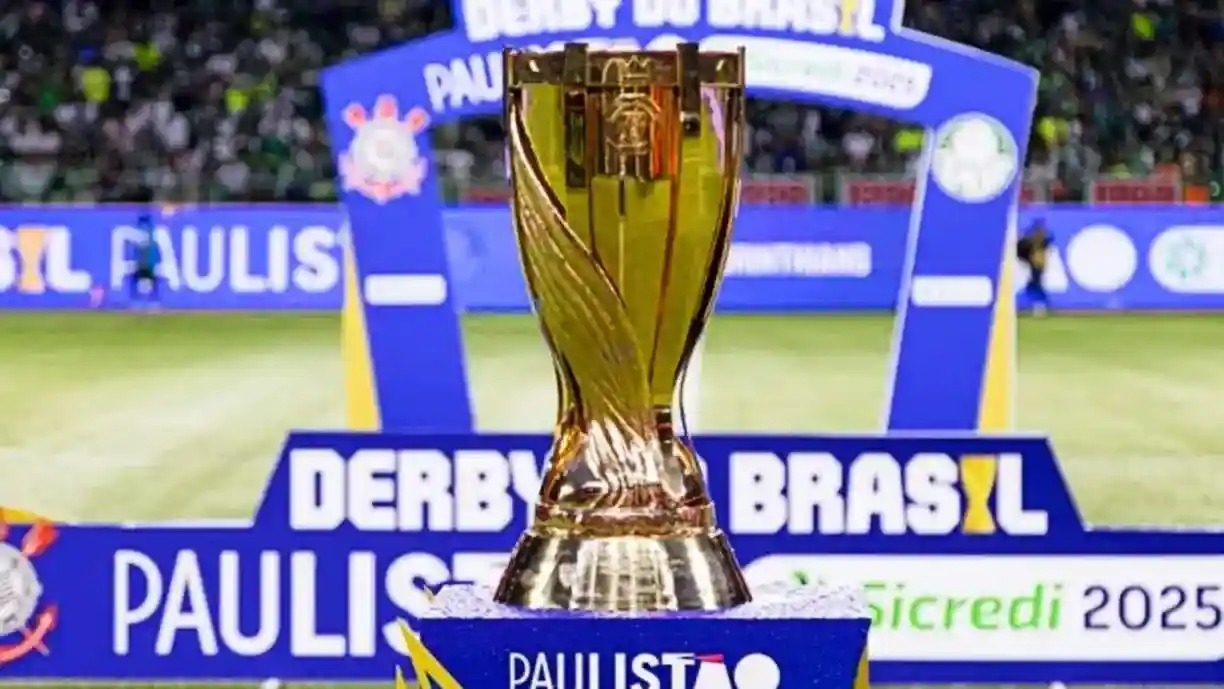 Palmeiras venceu o Campeonato Paulista e encosta no Corinthians em número de títulos - Foto: Federação Paulista de Futebol/Reprodução