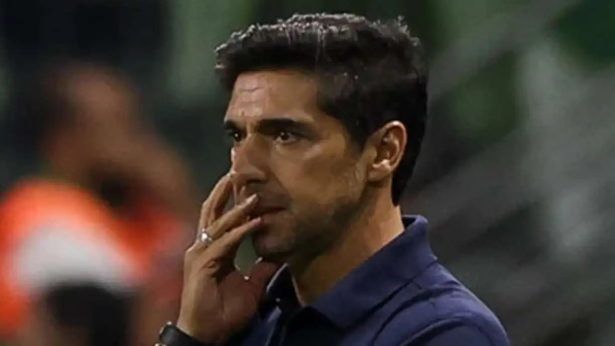 Abel Ferreira falou sobre a partida contra o Corinthians, depois da sua equipe vencer o Sporting Cristal, pela Libertadores - Foto: Cesar Greco/SE Palmeiras