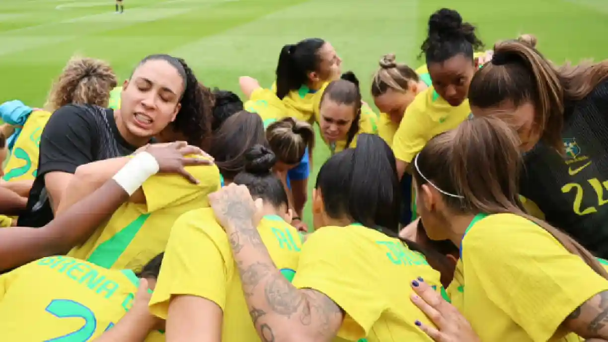 Jogadoras do Corinthians estiveram em goleada do Brasil em cima da Coreia do Sul - Foto: Divulgação/Seleção Brasileira