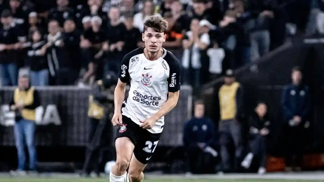 Breno Bidon é um dos representantes do Corinthians em lista de jogadores mais promissores do Brasileirão - Foto: Redes Sociais