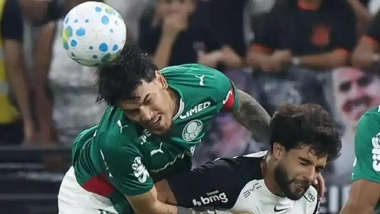 O Corinthians está perto da zona do rebaixamento do Campeonato Brasileiro - Foto: Cesar Greco/SE Palmeiras