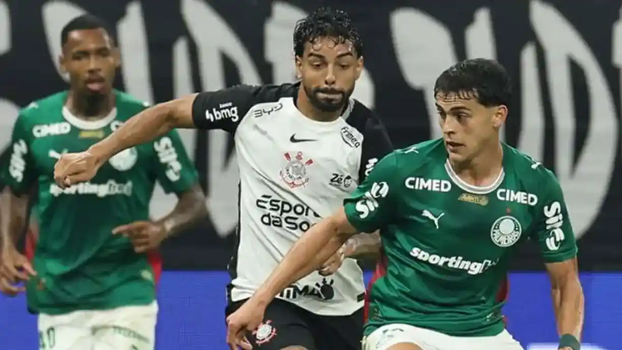 O Corinthians teve chances de ganhar o seu arquirrival na noite do último domingo (12), pelo Brasileirão - Foto: Cesar Greco/SE Palmeiras