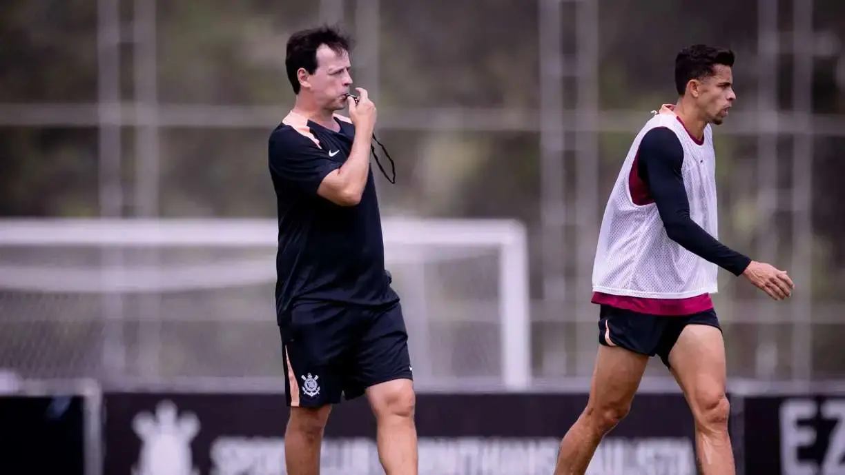 Fernando Diniz foi criticado por Casagrande em sua coluna no UOL Esporte - Foto: Rodrigo Coca/Agência Corinthians