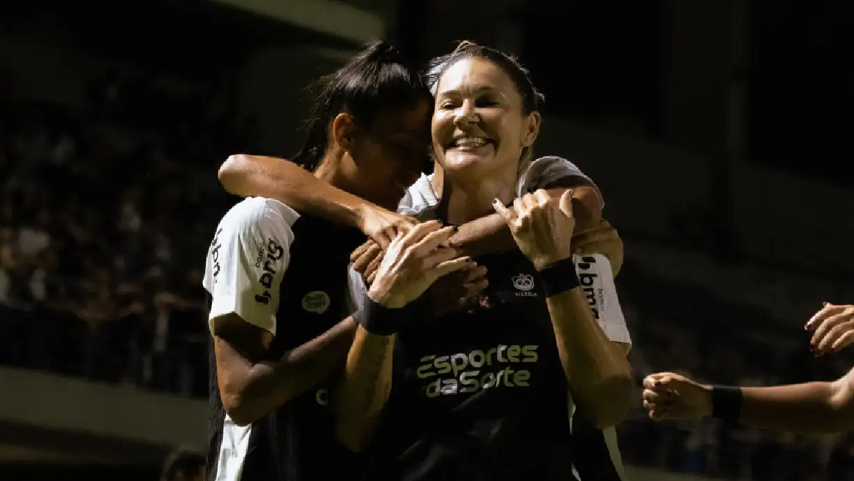 Gabi Zanotti marcou dois gols em goleada do Corinthians contra o Bragantino pelo Brasileirão - Foto: Brunno Piva/Timão Delas