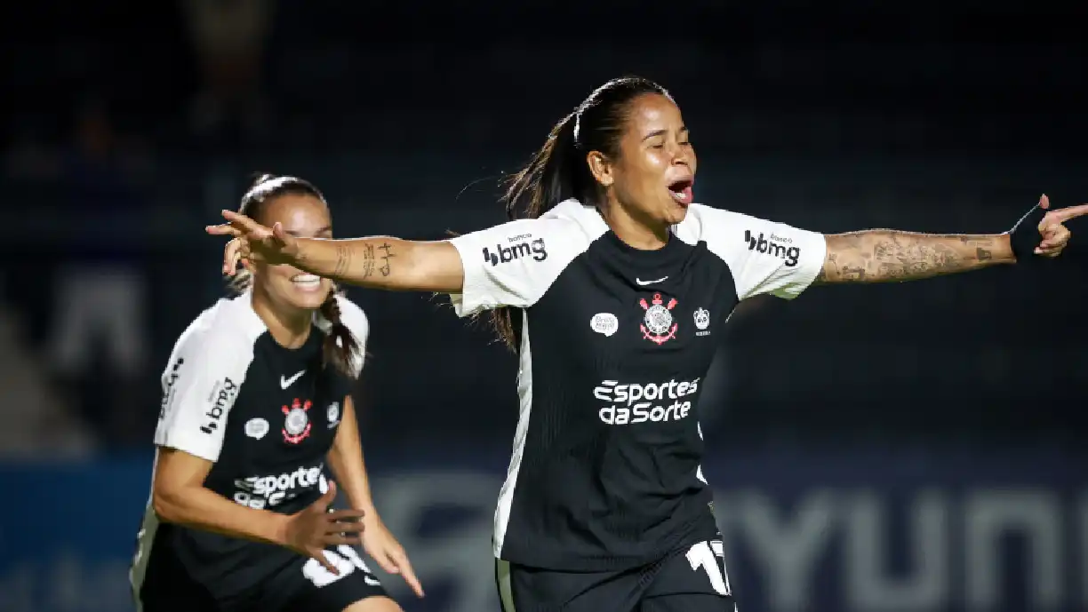 Vic Albuquerque falou das expectativas que tem com as Brabas na Teal Rising Cup - Foto: Rodrigo Gazzanel/Agência Corinthians