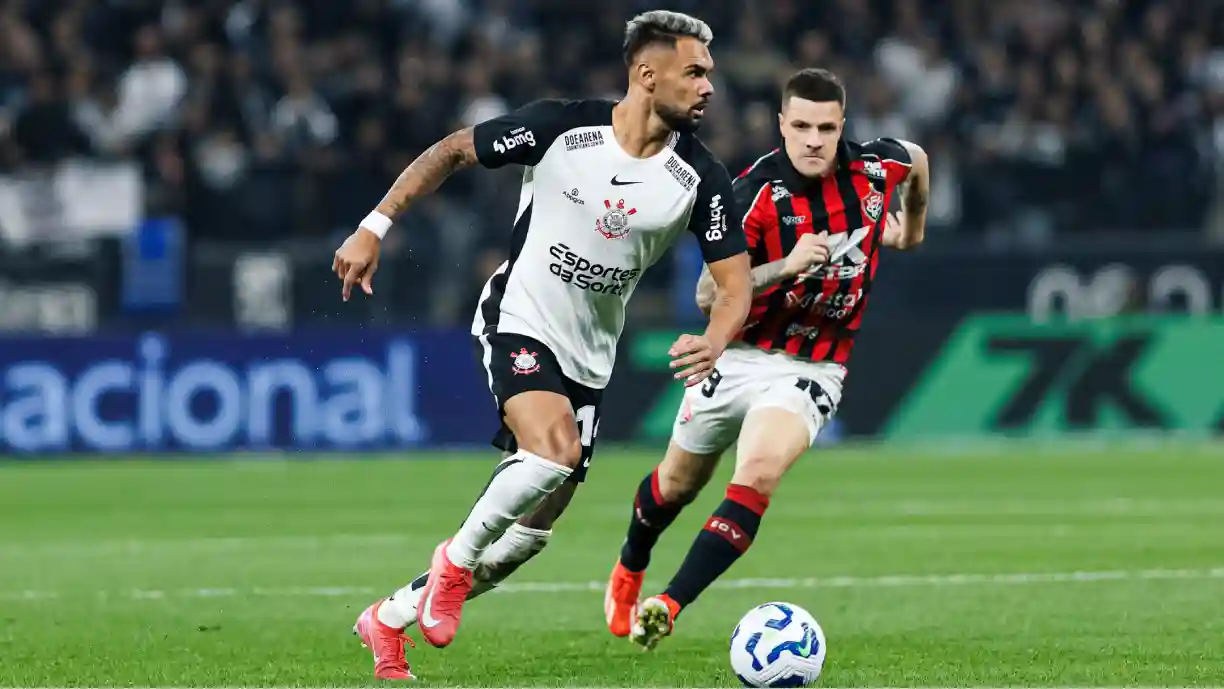 Corinthians empata sem gols com o Vitória pela 12ª rodada do Brasileirão; Timão entrou no Z4 - Foto: Reprodução