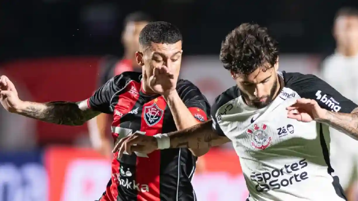Resultado do Corinthians faz clube entrar na zona de rebaixamento e aumenta a pressão por triunfos - Foto: Victor Ferreira/EC Vitória