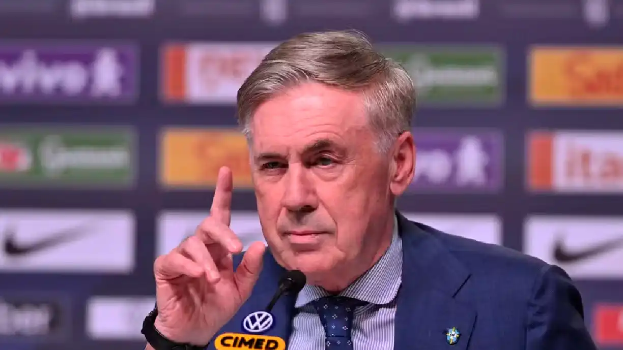 Carlo Ancelotti chama Neymar e ex-Corinthians, mas deixa Hugo Souza de fora da lista do Brasil para a Copa do Mundo - Foto: André Durão