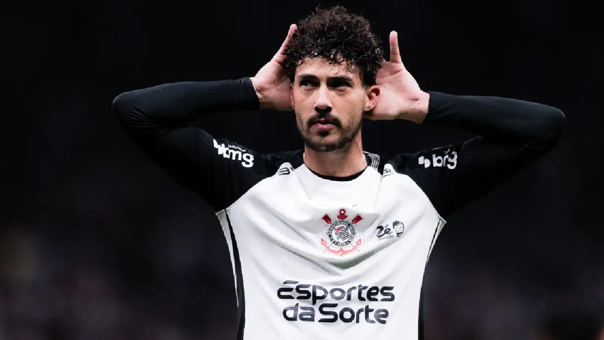 Gol de Gustavo Henrique no empate do Corinthians ajuda equipe a pensar nas oitavas da Libertadores - Foto: Wanderson Oliveira/Meu Timão