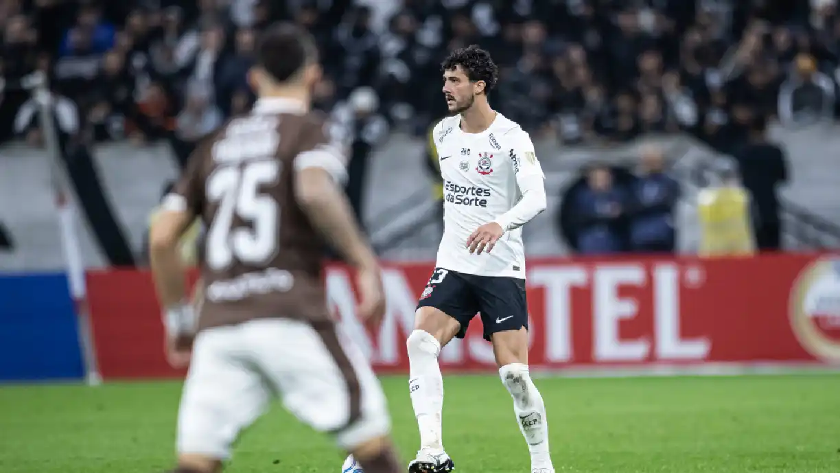 Gustavo Henrique analisou o revés do Corinthians contra o Platense pela Libertadores - Foto: Jhony Inácio/Meu Timão