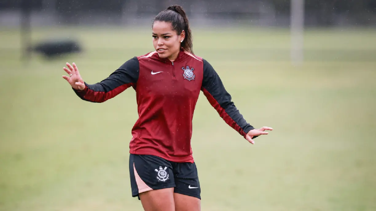 Ivana Fuso foi substituída por Emily Lima e teve tema abordado em entrevista - Foto: Rodrigo Gazzaenl/Agência Corinthians
