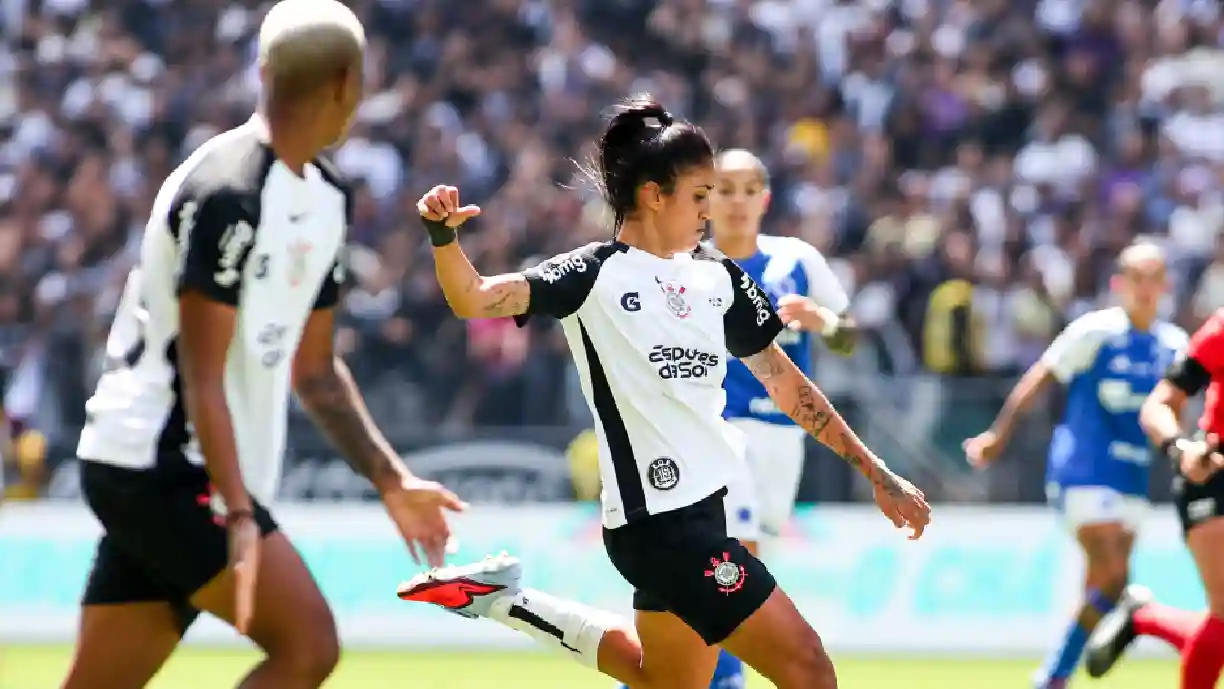 Brabas do Parque São Jorge visitam o Cruzeiro em busca de mais três pontos no Brasileirão Feminino - Foto: Rodrigo Gazzanel/Agência Corinthians
