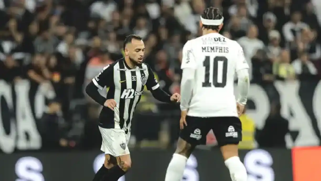 Ex-Corinthians, Maycon deu detalhes da negociação que não foi fechada com o alvinegro paulista - Foto: Pedro Souza/Atlético-MG