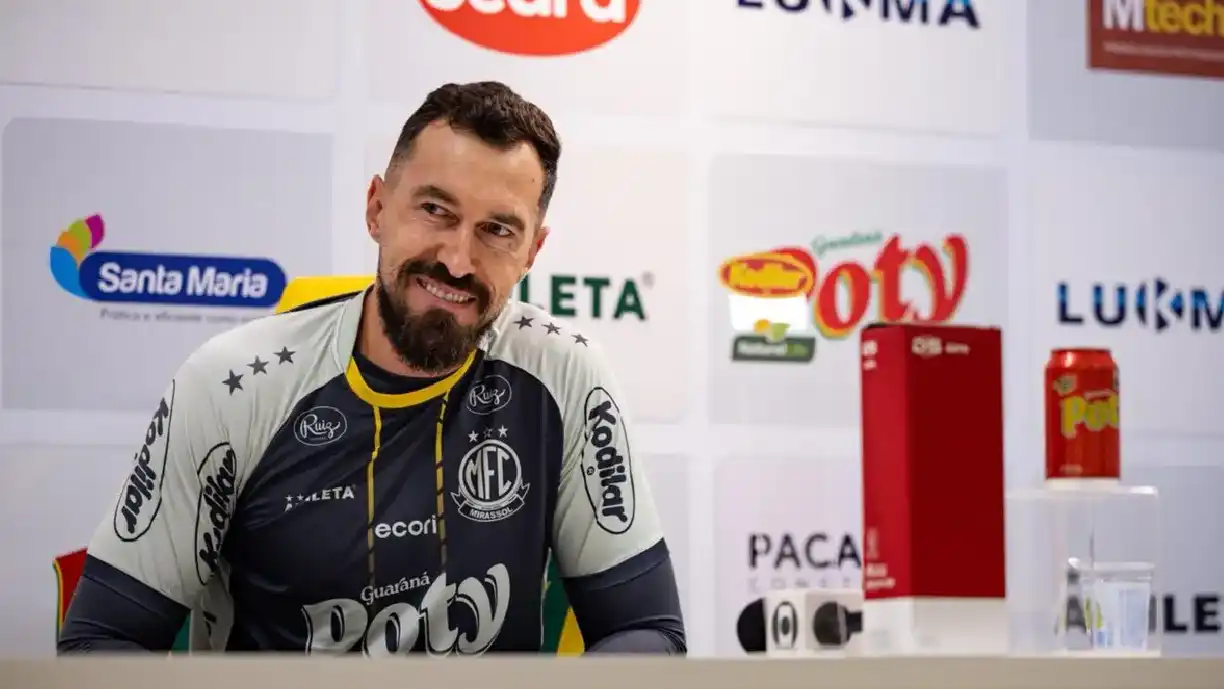 Walter vai reencontra o Corinthians neste domingo; o ex-Timão agora defende o Mirassol e elogiou Hugo Souza - Foto: Reprodução